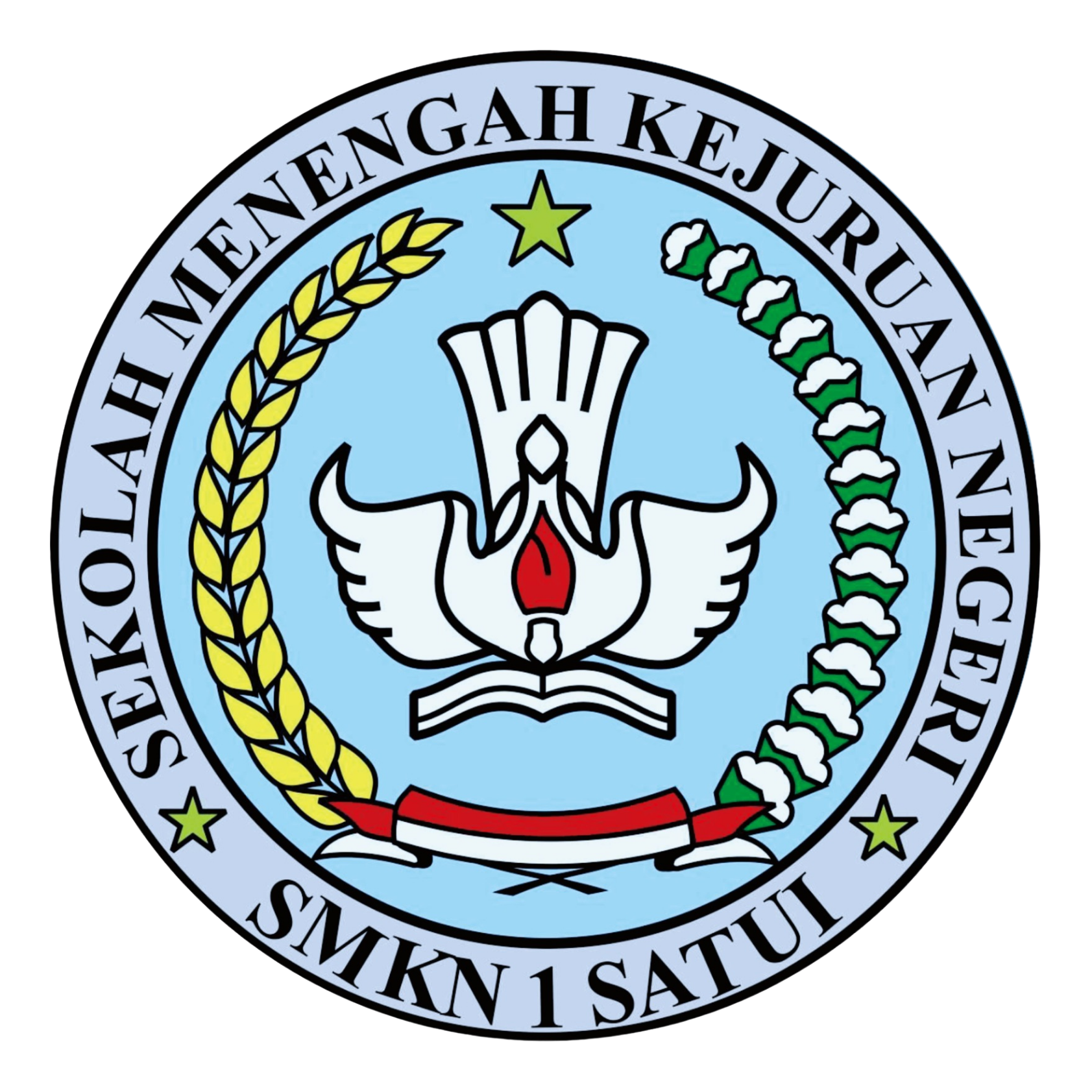 Logo SMKN 1 Satui